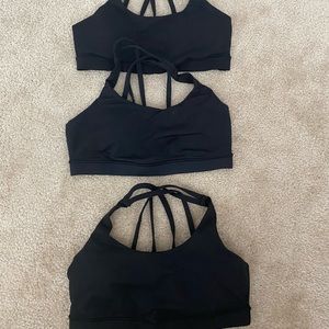 Lululemon Energy Bra Set of 3